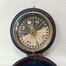 Singer's Patent Leather Cased Compass c.1868