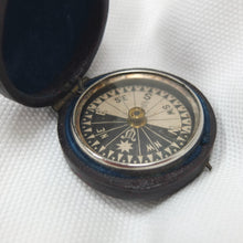 Singer's Patent Leather Cased Compass c.1868