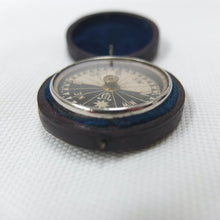 Singer's Patent Leather Cased Compass c.1868