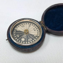 Singer's Patent Leather Cased Compass c.1868
