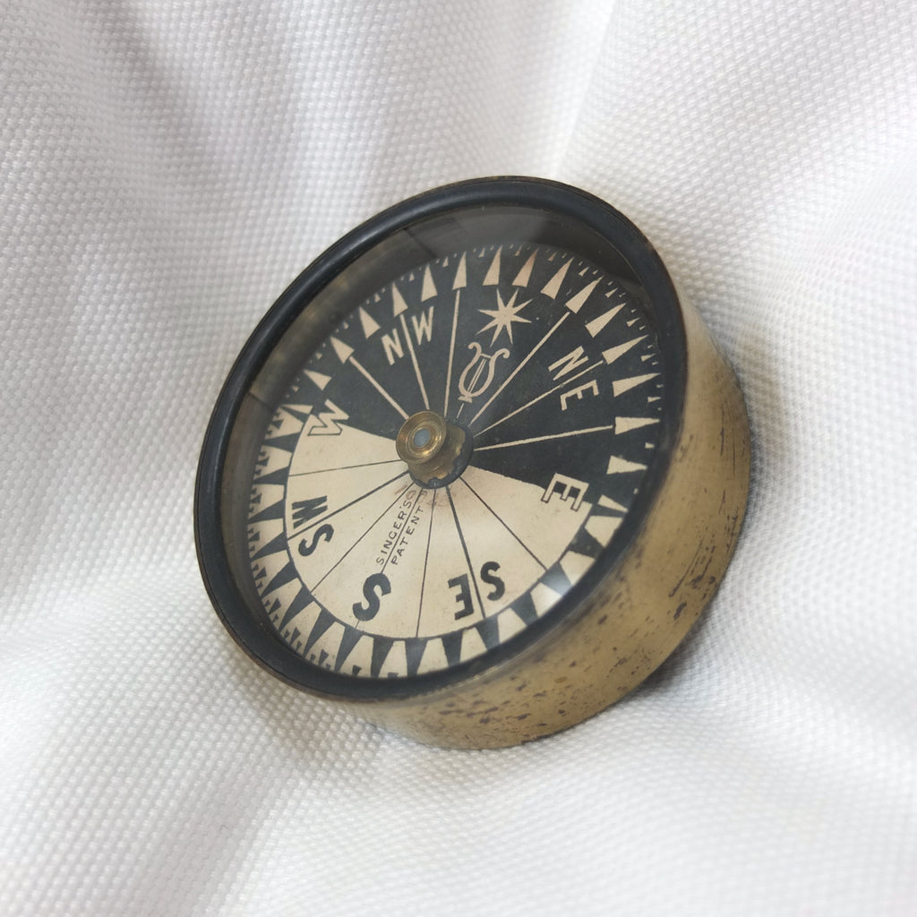 Singer's Patent Mariners Compass (1862) – Compass Library