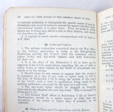 Staff Manual - War (1912)