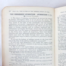 Staff Manual - War (1912)