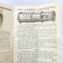 J. H. Steward Telemeter Range Finder c.1893