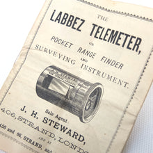 J. H. Steward Telemeter Range Finder c.1893