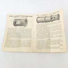 J. H. Steward Telemeter Range Finder c.1893