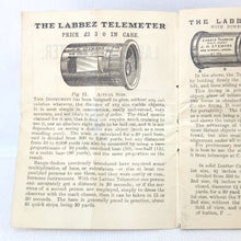 J. H. Steward Telemeter Range Finder c.1893