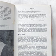 Thompson Submachine Gun Manual c.1940