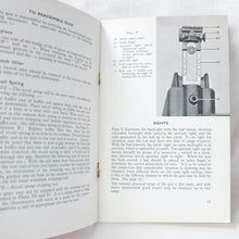 Thompson Submachine Gun Manual c.1940