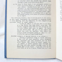 The Service Revolver and How to Use It (1918)