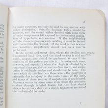 Memorandum on the Treatment of Injuries in War (1915)