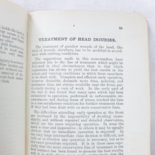 Memorandum on the Treatment of Injuries in War (1915)