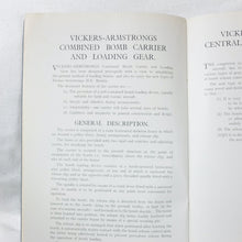 Vickers Armstrongs Aircraft Armament c.1927