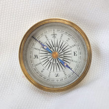 Victorian Brass Box Pocket Compass c.1865