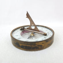 Victorian Pocket Sundial Compass c.1860