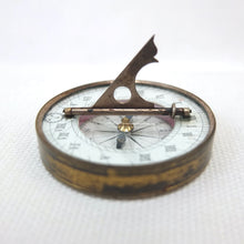Victorian Pocket Sundial Compass c.1860