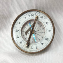 Victorian Pocket Sundial Compass c.1860
