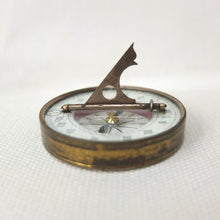 Victorian Pocket Sundial Compass c.1860