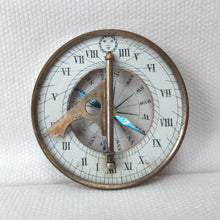 Victorian Pocket Sundial Compass c.1860