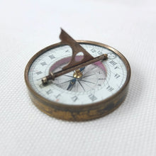 Victorian Pocket Sundial Compass c.1860