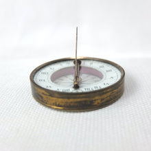 Victorian Pocket Sundial Compass c.1860