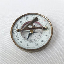 Victorian Pocket Sundial Compass c.1860