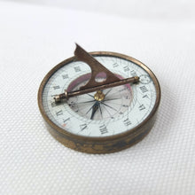 Victorian Pocket Sundial Compass c.1860