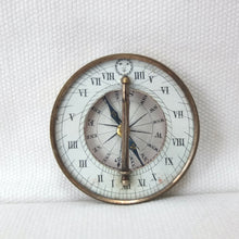 Victorian Pocket Sundial Compass c.1860