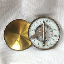 Victorian Pocket Sundial Compass c.1860