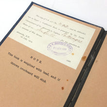 War Instructions for British Merchant Ships (1917)