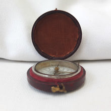 Watson & Son Leather Cased Pocket Compass c.1875