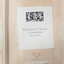 Gerald and Carola Lenanton | Bride Hall | SOE