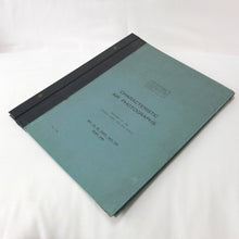 War Office Secret RAF Photography Manual (1940)