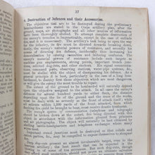 WW1 General Staff Artillery Manual (1917)