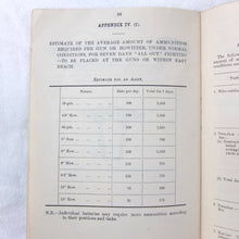 WW1 General Staff Artillery Manual (1917)