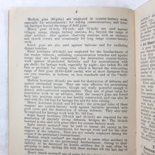 WW1 General Staff Artillery Manual (1917)