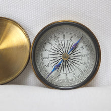 Francis Barker Blue Needle Pocket Compass c.1890