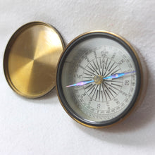 Francis Barker Blue Needle Pocket Compass c.1890