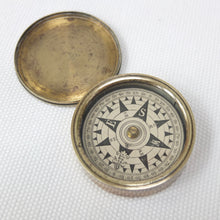 Francis Barker Brass Box Compass c.1875 | Compass Library