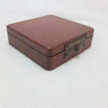 Victorian Wooden Cased Pocket Compass c.1880