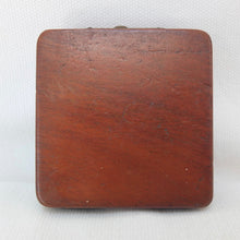 Victorian Wooden Cased Pocket Compass c.1880