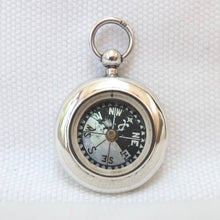 Francis Barker & Son Silver Pocket Compass (1897)