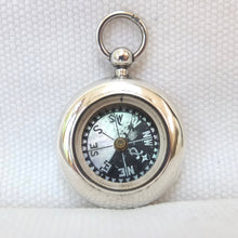 Francis Barker & Son Silver Pocket Compass (1897)