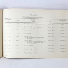 Secret RAF Bomber Command Targets Manual (1939)