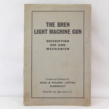 WW2 Bren Light Machine Gun Manual | Gale & Polden c.1942