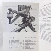 WW2 Browning Heavy Machine Gun Manual c.1942