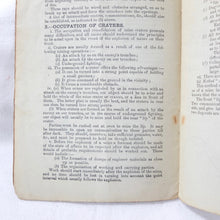 WW1 Mine Craters and Trenches Manual (1916)