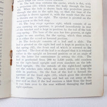 Handbook of the Enfield Pattern 1914 Rifle (1916)