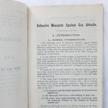 WW1 Gas Attacks Manual (1917)
