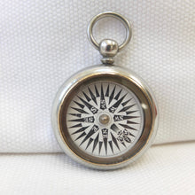 Georgian Nickel Silver Pocket Compass c.1830